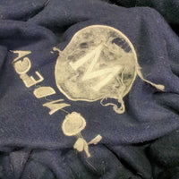 Thick Fleece Saddle Cover *gc, hairy, clean, clumpy, peeling logo backs/inside
