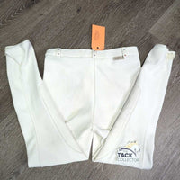 JUNIORS Ribbed Breeches, bling *vgc/gc, mnr pills, stains, hairy velcro, rubs & pills
