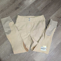 EuroSeat Breeches *gc, mnr stains, pills & fading, seam puckers, discolored seat & legs
