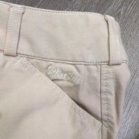 EuroSeat Breeches *gc, mnr stains, pills & fading, seam puckers, discolored seat & legs
