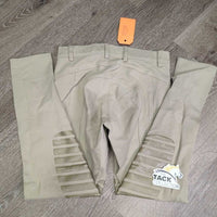 Euro Seat Sticky Knee Breeches *vgc/fair, mnr puckers, many unstitched seams, thread
