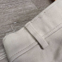Euro Seat Sticky Knee Breeches *vgc/fair, mnr puckers, many unstitched seams, thread
