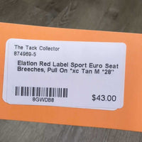 Euro Seat Breeches, Pull On *xc
