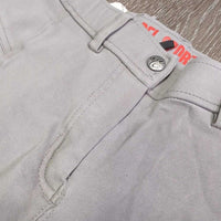 Euro Seat Breeches *gc/fair, discolored & stained seat, legs & seams, rubs & pilly edges, mnr undone stitchign
