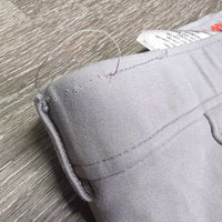 Euro Seat Breeches *gc/fair, discolored & stained seat, legs & seams, rubs & pilly edges, mnr undone stitchign
