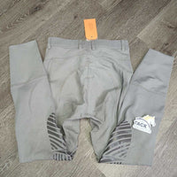 Euro Seat Breeches *gc/fair, discolored & stained seat, legs & seams, rubs & pilly edges, mnr undone stitchign
