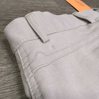 Full Seat Sticky Breeches *gc, unstitched seams, repair, stained seat & legs, seam puckers, sm hole, sm hole
