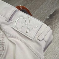Full Seat Sticky Breeches *gc, unstitched seams, repair, stained seat & legs, seam puckers, sm hole, sm hole
