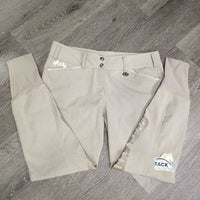 Hvy Euro Seat Breeches *gc/fair, mnr stains, puckers, rubs, & frays, seat: v.rubbed, snags & pills
