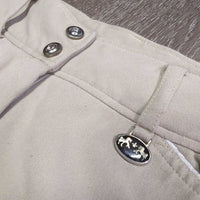 Hvy Euro Seat Breeches *gc/fair, mnr stains, puckers, rubs, & frays, seat: v.rubbed, snags & pills
