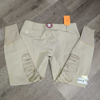 Hvy Euro Seat Breeches *gc/fair, mnr stains, puckers, rubs, & frays, seat: v.rubbed, snags & pills
