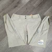 Euro Seat Breeches *gc, seam puckers,stains, dingy, faded, stained edge, older, seat: stain, seam pulls, rubs & pills
