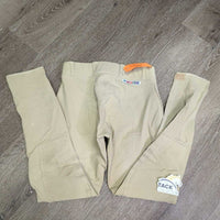 Euro Seat Breeches *gc, seam puckers, shrunk?, mnr stains, undone stitching, seam rubs, mnr hairy velcro, discolored seast & legs
