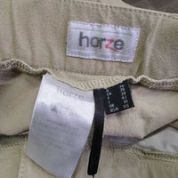 Euro Seat Breeches *gc, seam puckers, shrunk?, mnr stains, undone stitching, seam rubs, mnr hairy velcro, discolored seast & legs
