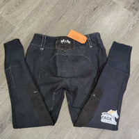 Euro Seat Breeches *gc, faded, shrunk?, rubs, pills, mnr undone stitching, seam puckers
