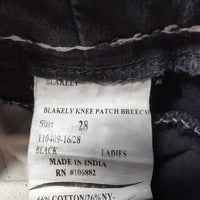 Euro Seat Breeches *gc, faded, shrunk?, rubs, pills, mnr undone stitching, seam puckers
