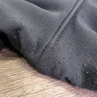 Fleece Lined WInter Riding Breeches, Pull On *gc, hairy, pilly, rubs, pulled seat seam, undone stitching, stains?dirt
