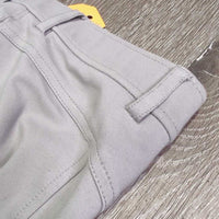 Euro Seat Sticky Knee Breeches *gc, mnr snag, pulled zipper seam, edge rubs & pills, seam puckers
