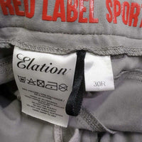 Euro Seat Sticky Knee Breeches *gc, mnr snag, pulled zipper seam, edge rubs & pills, seam puckers
