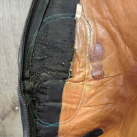 Field Boots, Zips *fair, repairs, dirty, unstitched & holey edges, zips: weak, stiff, replaced laces, faded, stretched, v.creased, v.worn heels
