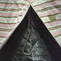 Padded Garment Bag, Top Hook, Zipper *vgc/gc, mnr hair, stains, older
