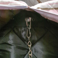 Padded Garment Bag, Top Hook, Zipper *vgc/gc, mnr hair, stains, older
