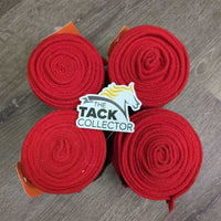 4 Fleece Polos *vgc/gc, clean, pills, mnr hay, curled/folded edges *1: short velcro, repair & mnr rip
