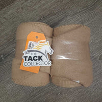 Pr High Quality Vintage Wool Leg Wraps, iron-on label *vgc, clean, older, mnr pills, threads
