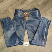 Smooth Leather Full Chaps *gc, clean, older

