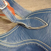 Smooth Leather Full Chaps *gc, clean, older

