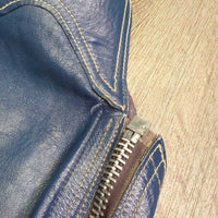 Smooth Leather Full Chaps *gc, clean, older
