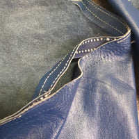 Smooth Leather Full Chaps *gc, clean, older
