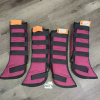 Tall Front & Hind Shipping Boots, Fleece Lined *vgc, clean & dirty Fleece, older
