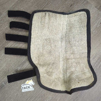 Tall Front & Hind Shipping Boots, Fleece Lined *vgc, clean & dirty Fleece, older
