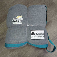 Fitted Full Fleece Cooler, "ABRA Final 2022", neck, 2 legs *xc, clean, pills, mnr clumpy, disccolor
