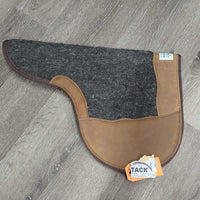 Fitted Wool Exercise Saddle Pad *vgc, clean, mnr lint, hair, dust, scruffs, v. mnr stains
