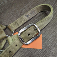 Thick Nylon Halter *fair, v.dirty, stains, discolored, faded, rubs, frays
