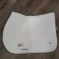 Quilt Jumper Pad *vgc, clean, cut tabs, mnr hair, pills, threads, creased, stains
