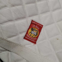 Quilt Jumper Saddle Pad *vgc, clean, mnr hair, stains, curled edges, threads, pills, puckers
