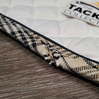 Quilt Jumper Saddle Pad *vgc, clean, mnr hair, stains, curled edges, threads, pills, puckers
