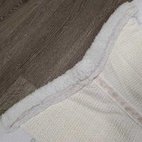 Non Slip Jumper Saddle Pad *vgc, clean, mnr stains, pills, marker, curled edges, puckers, rubs, clumpy fleece

