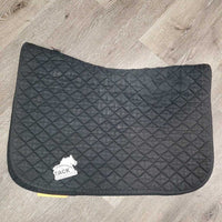 Quilt Baby Pad *gc/fair, clean, unstitched, puckers, holes, holey binding, faded, mnr pills, hair
