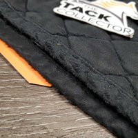 Quilt Baby Pad *gc/fair, clean, unstitched, puckers, holes, holey binding, faded, mnr pills, hair
