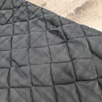 Quilt Baby Pad *gc/fair, clean, unstitched, puckers, holes, holey binding, faded, mnr pills, hair
