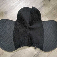 Quilt Fitted Hunter Saddle Pad, Wool Lined *vgc, clean, clumpy, mnr hair, older
