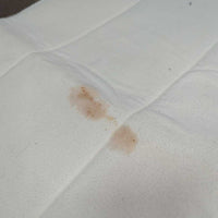 Pr Fleece No Bow Leg Quilts *vgc, stains, pills, mnr hair, threads
