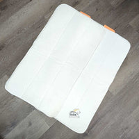 Pr Fleece No Bow Leg Quilts *vgc, stains, pills, mnr hair, threads
