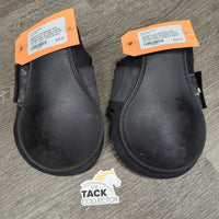 Tall Neoprene Hind Boots, velcro *gc, clean, scuffs, scrapes, older, scratches, marker, mnr dirt, faded, residue & hairy velcro
