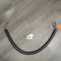 Rubber Stall Guard, 1 carabiner *gc, residue, scuffs, rust
