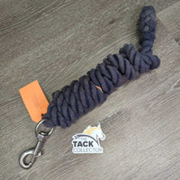 Cotton Lead Rope *gc, mnr dirt, faded, snags, pills, tape
